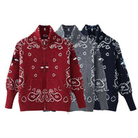 Pull  Romy | Zippé Bandana – Maille Douce